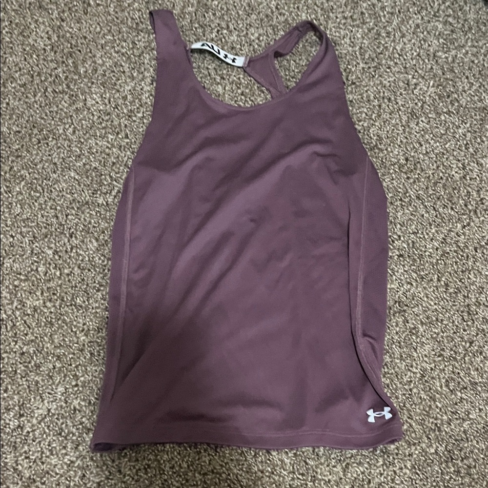 Under Armour Plum Racerback Workout Tank